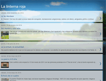 Tablet Screenshot of lalinternaroja.blogspot.com