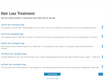 Tablet Screenshot of hairlosstreatmentweb.blogspot.com