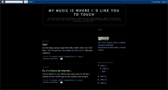 Desktop Screenshot of musicismyhothotsex.blogspot.com