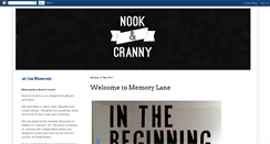 Desktop Screenshot of insidenookandcranny.blogspot.com