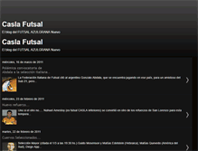 Tablet Screenshot of caslabetofutsal.blogspot.com