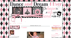 Desktop Screenshot of danceanddream4ever.blogspot.com