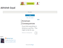 Tablet Screenshot of abhishekgoyal.blogspot.com