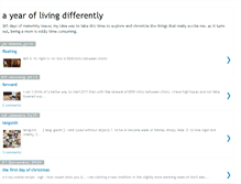 Tablet Screenshot of 365daysofdifferent.blogspot.com