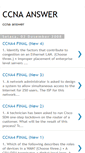 Mobile Screenshot of ccna4answer.blogspot.com