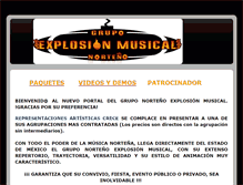 Tablet Screenshot of grupoexplosionmusical.blogspot.com