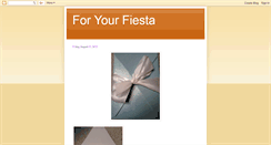 Desktop Screenshot of forurfiesta.blogspot.com