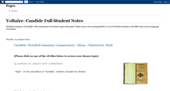 Desktop Screenshot of candidestudynotes.blogspot.com