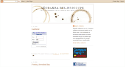 Desktop Screenshot of anoranzadeldesocupe.blogspot.com