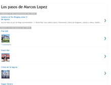Tablet Screenshot of lospasosdemarcoslopez.blogspot.com