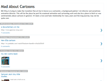 Tablet Screenshot of madaboutcartoons.blogspot.com