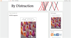 Desktop Screenshot of bydistraction.blogspot.com