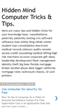 Mobile Screenshot of hiddenmindtech.blogspot.com