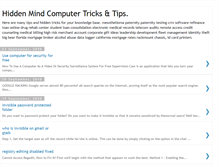 Tablet Screenshot of hiddenmindtech.blogspot.com