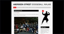 Desktop Screenshot of dodgeballninjas.blogspot.com