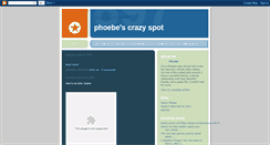 Desktop Screenshot of phoebenoel.blogspot.com