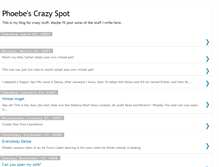 Tablet Screenshot of phoebenoel.blogspot.com