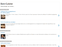 Tablet Screenshot of dom-cuisine.blogspot.com