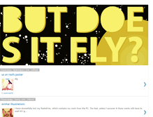 Tablet Screenshot of butdoesitfly.blogspot.com