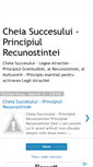 Mobile Screenshot of principiul-recunostintei.blogspot.com