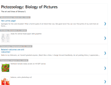 Tablet Screenshot of pictozoology.blogspot.com