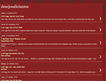 Tablet Screenshot of desejosaliciantes.blogspot.com