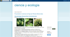 Desktop Screenshot of cienciayecologia-fabio.blogspot.com