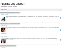 Tablet Screenshot of muylindoshombres.blogspot.com
