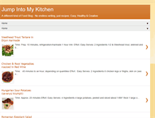 Tablet Screenshot of jumpintomykitchen.blogspot.com