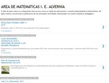 Tablet Screenshot of matematicasalvernia.blogspot.com