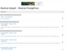 Tablet Screenshot of musicasevangelicas.blogspot.com