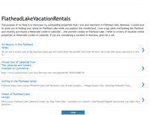Tablet Screenshot of flatheadlakevacationrentals.blogspot.com