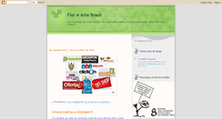 Desktop Screenshot of floreartebrasil.blogspot.com