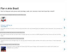 Tablet Screenshot of floreartebrasil.blogspot.com