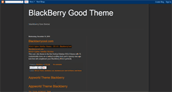 Desktop Screenshot of blackberrygoodtheme.blogspot.com