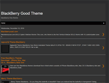 Tablet Screenshot of blackberrygoodtheme.blogspot.com
