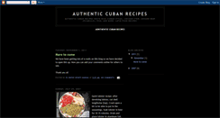 Desktop Screenshot of cubanrecipes.blogspot.com
