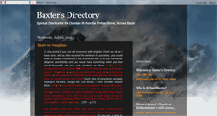 Desktop Screenshot of baxtersdirectory.blogspot.com