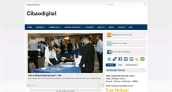 Desktop Screenshot of cibaodigital.blogspot.com