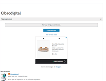 Tablet Screenshot of cibaodigital.blogspot.com