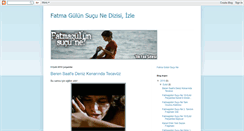 Desktop Screenshot of fatmagulunsucunetv-izle.blogspot.com