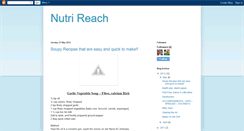 Desktop Screenshot of nutrireach.blogspot.com