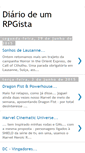 Mobile Screenshot of diariodeumrpgista.blogspot.com