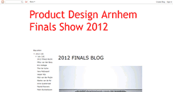 Desktop Screenshot of productdesignarnhem2012.blogspot.com