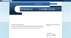 Desktop Screenshot of munilocalitalia.blogspot.com