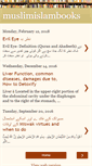 Mobile Screenshot of muslimislambooks.blogspot.com