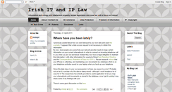 Desktop Screenshot of irishipit.blogspot.com