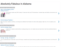 Tablet Screenshot of absolutelyfabulousinalabama.blogspot.com