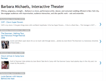 Tablet Screenshot of barbaraonstage.blogspot.com