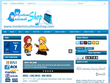 Tablet Screenshot of moslemmuslimahshop.blogspot.com